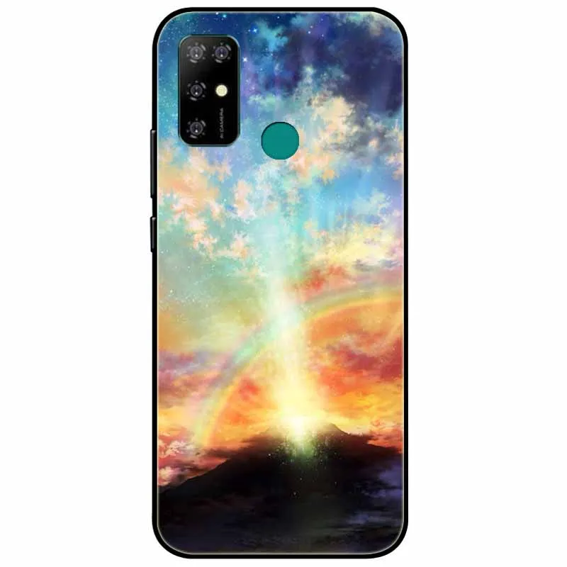 For Doogee X96 Pro Case X95 n30 Soft Slim Silicone TPU Protective Funda for Doogee X95 N30 Phone Cases X 95 Painted Shell Capa phone dry bag