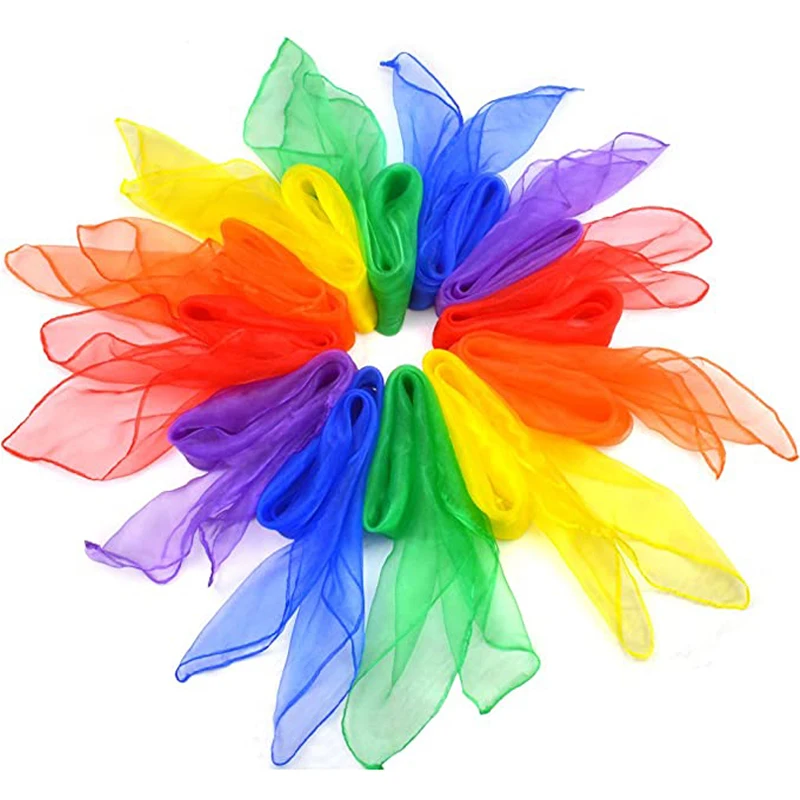 Colorful Dance Scarves: Fun Educational Toys for Children's Movement Games Description Image.This Product Can Be Found With The Tag Names High quality Toys & Hobbies, Rustic Outdoor Fun & Sports, Smart Toy Sports