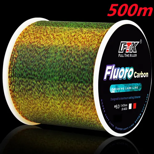 FTK 300/500m Invisible Fishing Line Speckle Fluorocarbon Coating Line 0.20mm-0.50mm 4.13LB-34.32LB Super Strong Spotted Line - Image 7