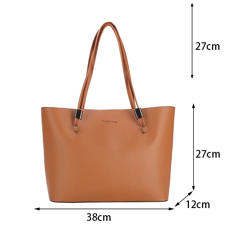 Borsa A Tracolla Donna In Pelle PU Grande – Shopper Morbida Da Viaggio, Tote Bag Mamma