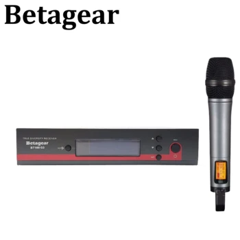 

Betagear 135g3 100g3 wireless microphone uhf stage microphone mic handheld mic prefessional for in ear monitor sytem