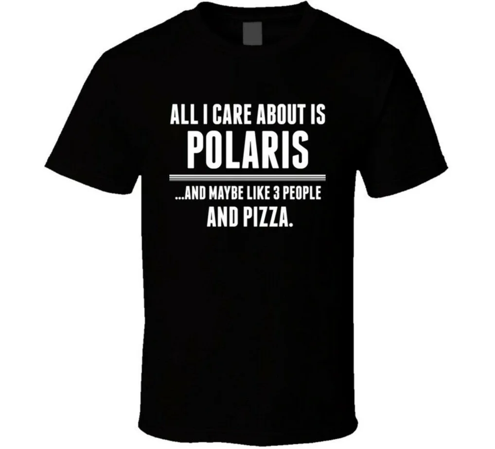 Polaris All I Care About Is Video Game Fan Tee Мужская черная футболка Бесплатная доставка