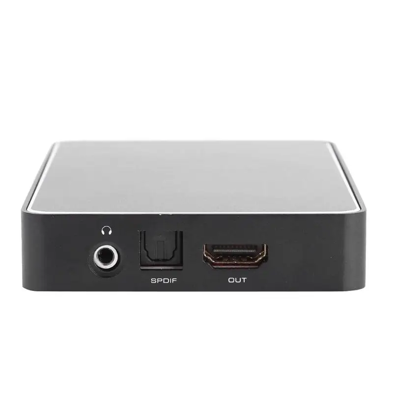 Прочный HDMI переключатель концентратор износостойкий HDMI переключатель разветвитель 6X1 SPDIF 3,5 мм аудио экстрактор конвертер с дистанционным управлением