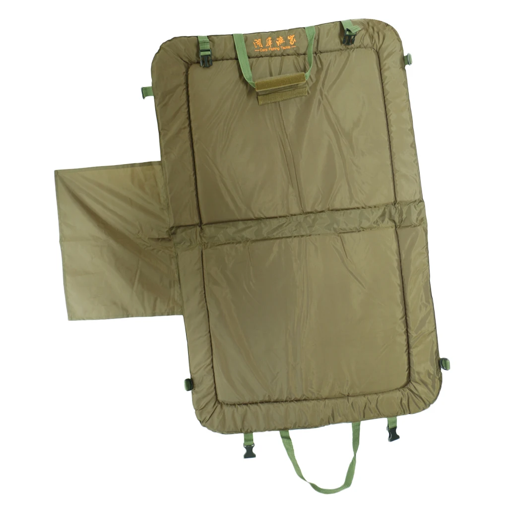 Waterproof Unhooking Mat Landing Mat Carp Fishing Soft Measures 109 x 69cm Lightweight