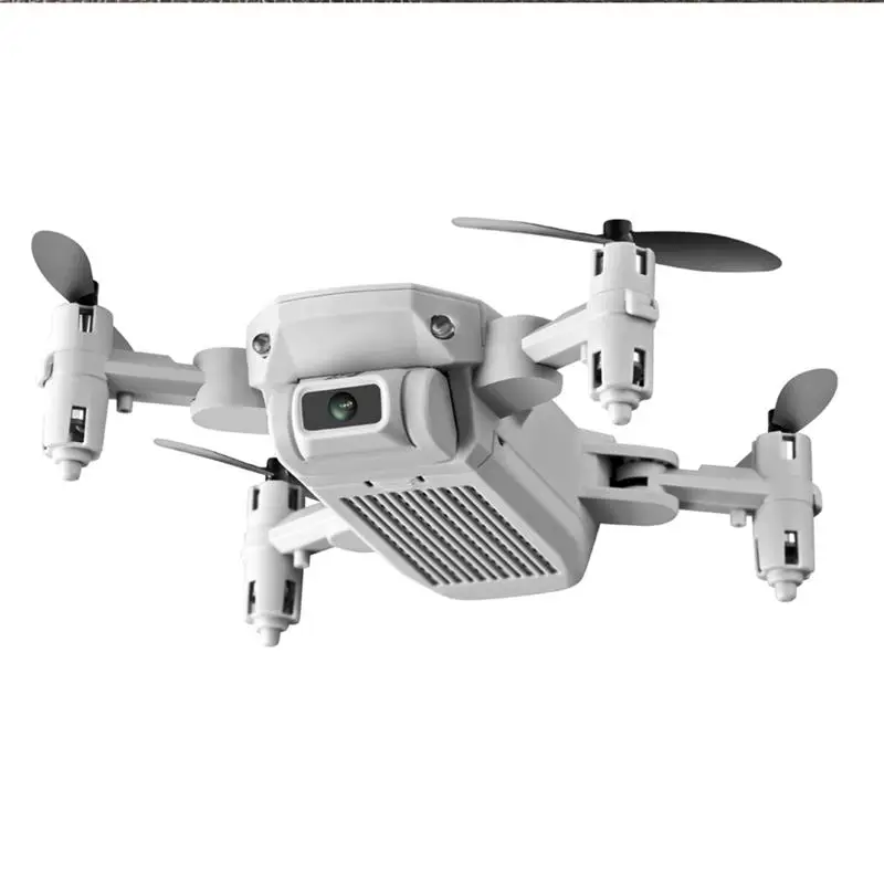 

1 Set Mini Quadrotor Foldable Aerial Camera Photography Drone Remote Control Toy App Connecting UAV with Bag (White, Grey 4K)