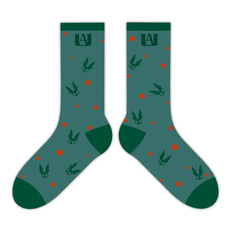 Boku No My Hero Academia Socks Midoriya Izuku Bakugou Katsuki Todoroki Shoto Cosplay Prop - Цвет: A