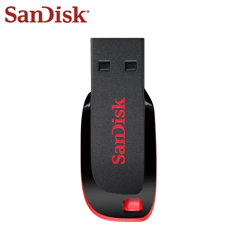 Флеш-накопитель SanDisk USB2.0 CZ50 черный USB флеш-накопитель 128 Гб 64 ГБ 32 ГБ 16 ГБ 8 ГБ USB флеш-накопитель Поддержка официальной проверки