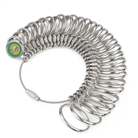 Tools Ring Size Mandrel Stick Finger Gauge Ring Enlarger Mandrel Gauge Set Finger Sizes Measuring Tool Equipment