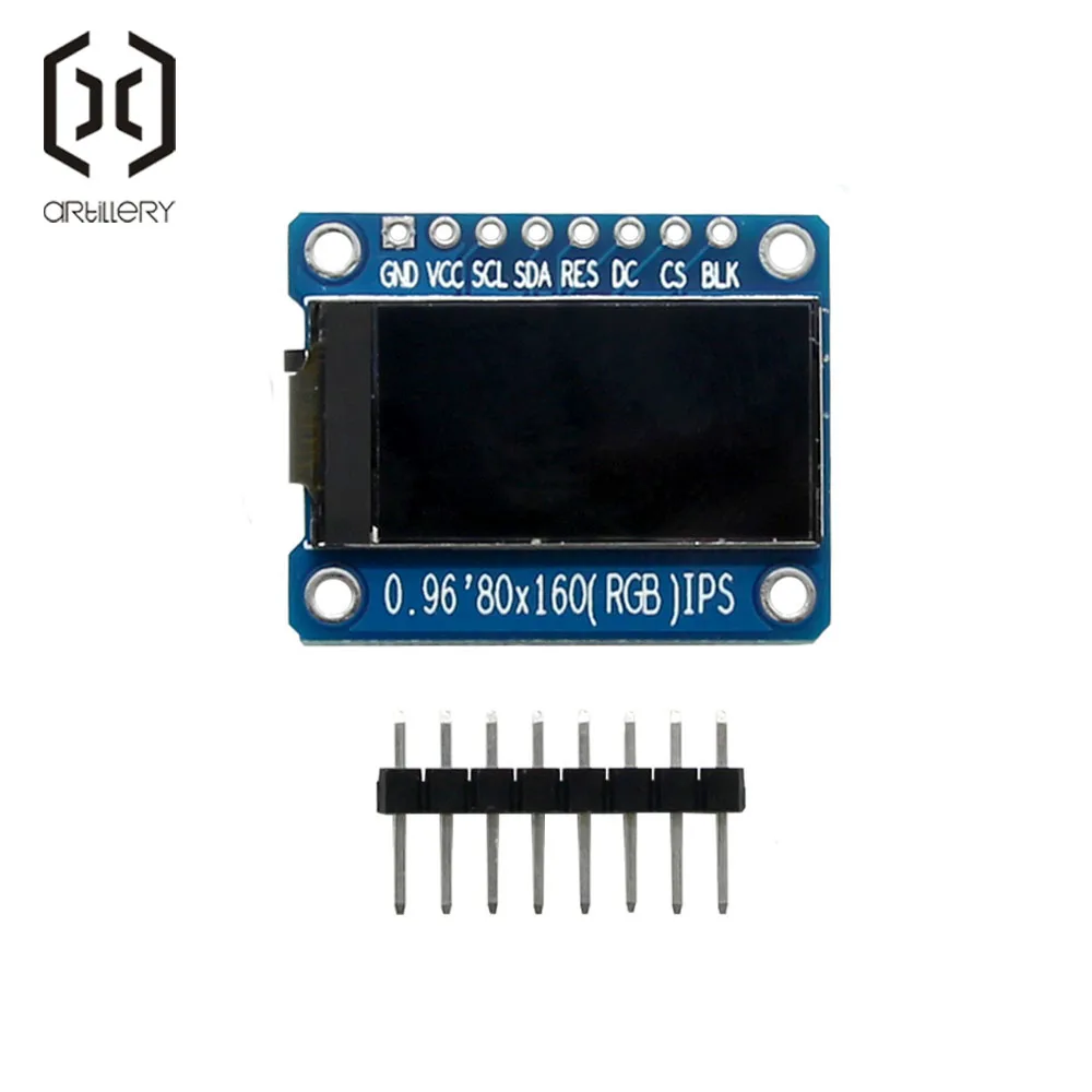 Ips 0,96 дюймов 7 P SPI HD 65 К полный Цвет ЖК-дисплей модуль ST7735 Drive IC 80*160 (не OLED)