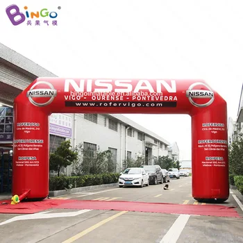 

9X5 meters PVC Air Blown Advertising Arch Inflatable Driving Race Outdoor Decor for Promotion