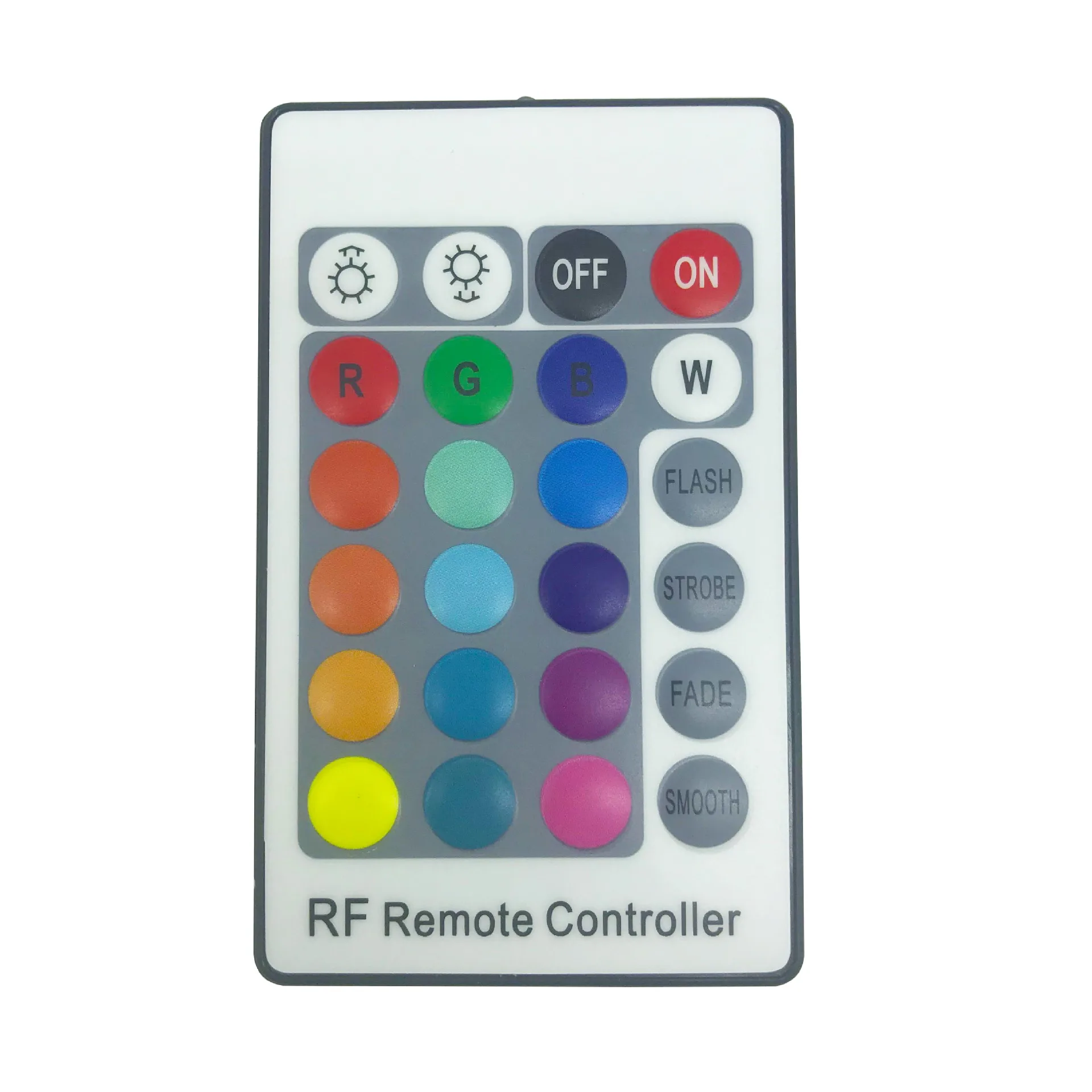 Мощный светодиодный алюминиевый пульт управления 24 ключ RGB цветной Контролер 30A RF беспроводной пульт дистанционного управления