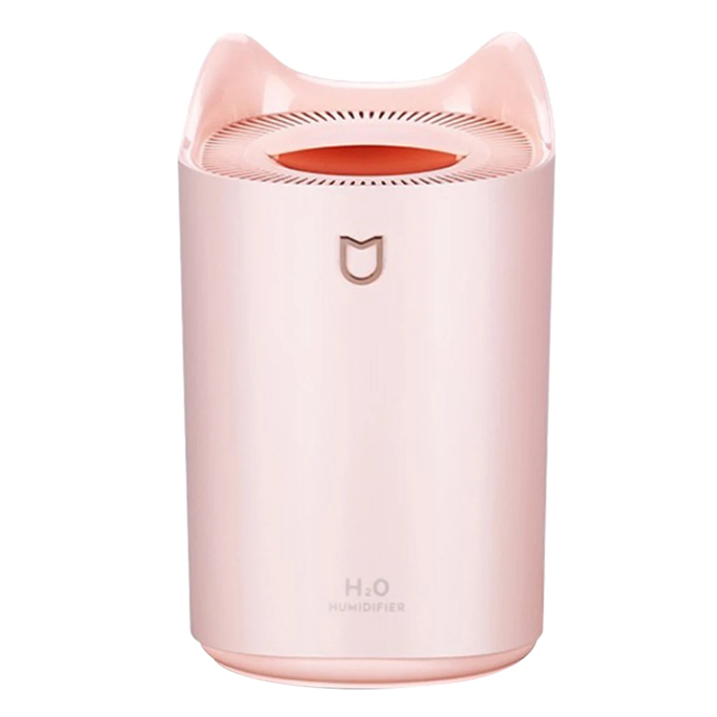 Ultrasonic Mist Air Humidifier 3000ML USB Home mist diffuser Double Nozzle fogger Mist Humidificador Difusor Pink Ultrasonic Mist Air Humidifier 3000ML USB Home mist diffuser Double Nozzle fogger Mist Humidificador Difusor Pink