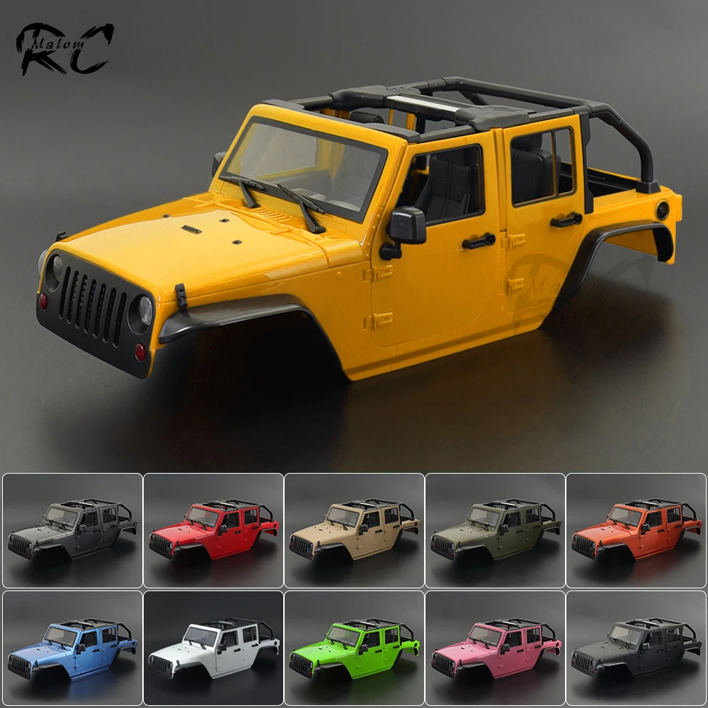 Hardbody 313 мм Колесная база Wrangler Rubicon комплект трансформируемого кузова для 1/10