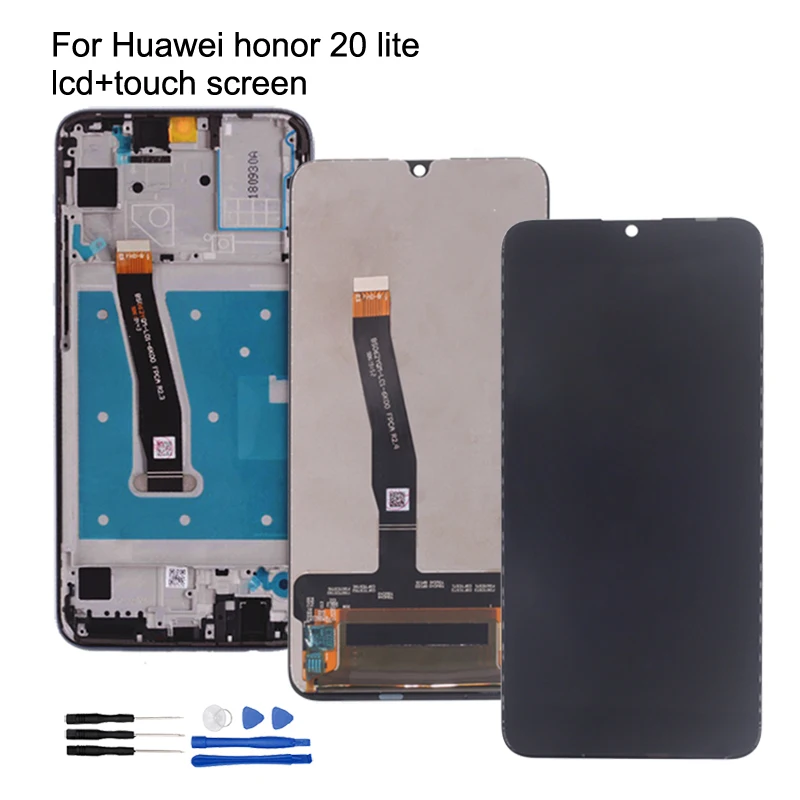 

For Huawei Honor 20 Lite LCD Display Touch screen Digitizer Original Phone Parts For Honor 20 lite Screen LCD Display