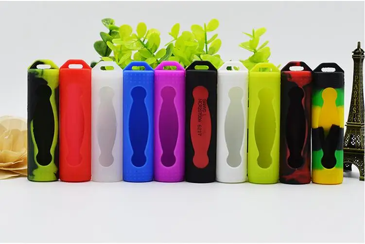 Luva de Silicone 20700 Baterias Capa Case para 1x20700 Bateria Bolsa de Proteção Bolsa Caixa de Armazenamento Suporte da Bateria - Image 3