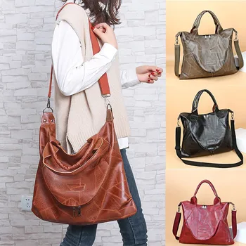 

2020 Large Capacity Women Messenger Bag Designer Women Bags PU Leather Luxury Ladies Shoulder Bag sac a main Lady Big Tote