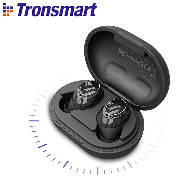  Tronsmart Onyx Neo APTX Bluetooth Earphone TWS Wireless Earbuds with Qualcomm Chip, Volume Control, 24H Playtime 