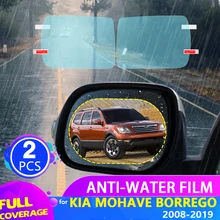 

Car Rearview Mirror Film for KIA Mohave Borrego 2008~2019 Full Cover Anti Fog Rainproof Sticker Accessories 2010 2014 2015