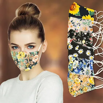 

Adult Breathable Mouth Cover Washable Cotton Face Masks Mascarilla Reutilizable Mondkapjes Herbruikbaar Mascherine Lavabili