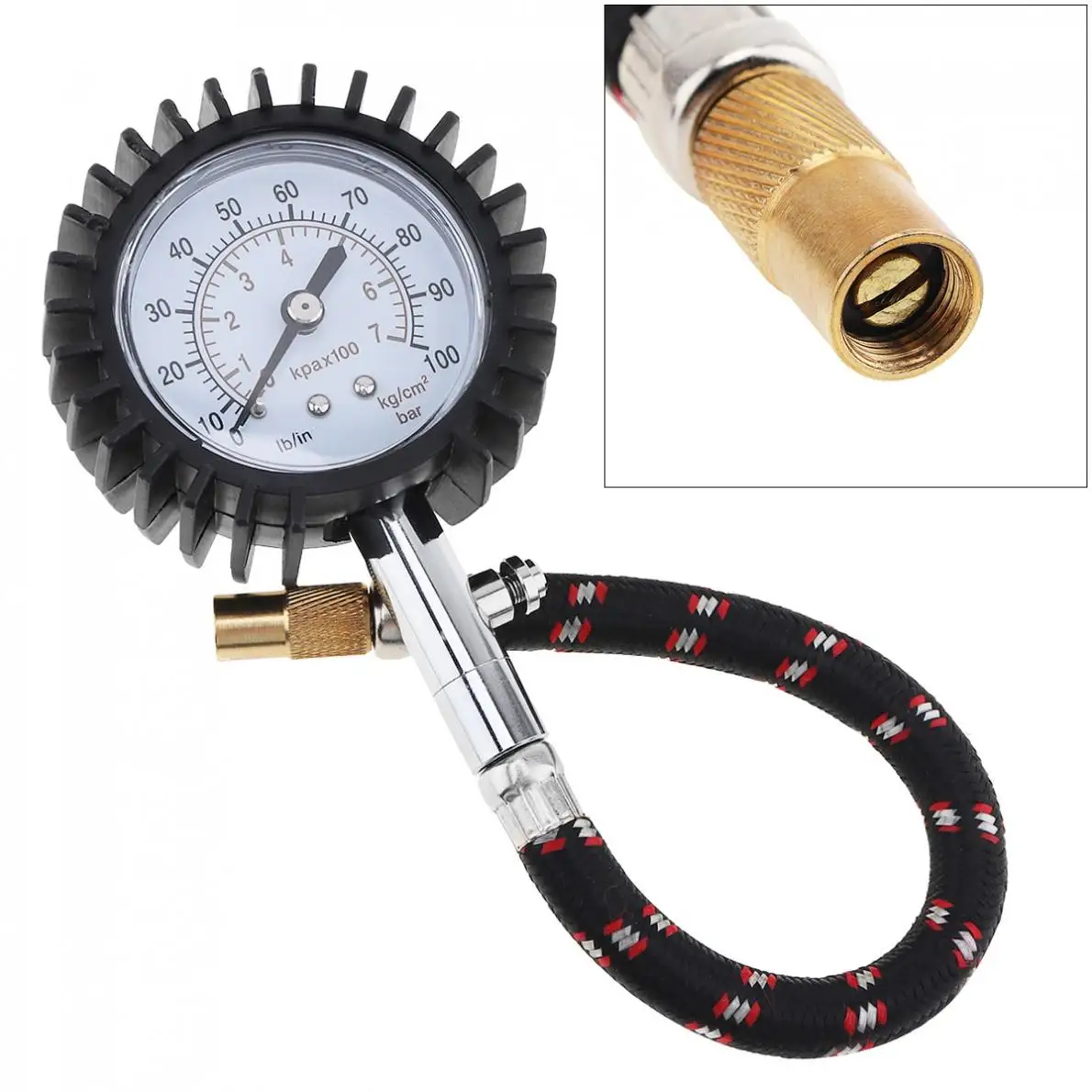 Измеритель давления в шинах автомобиля 0 100 PSI|car tire pressure gauge|tire gaugetire air |