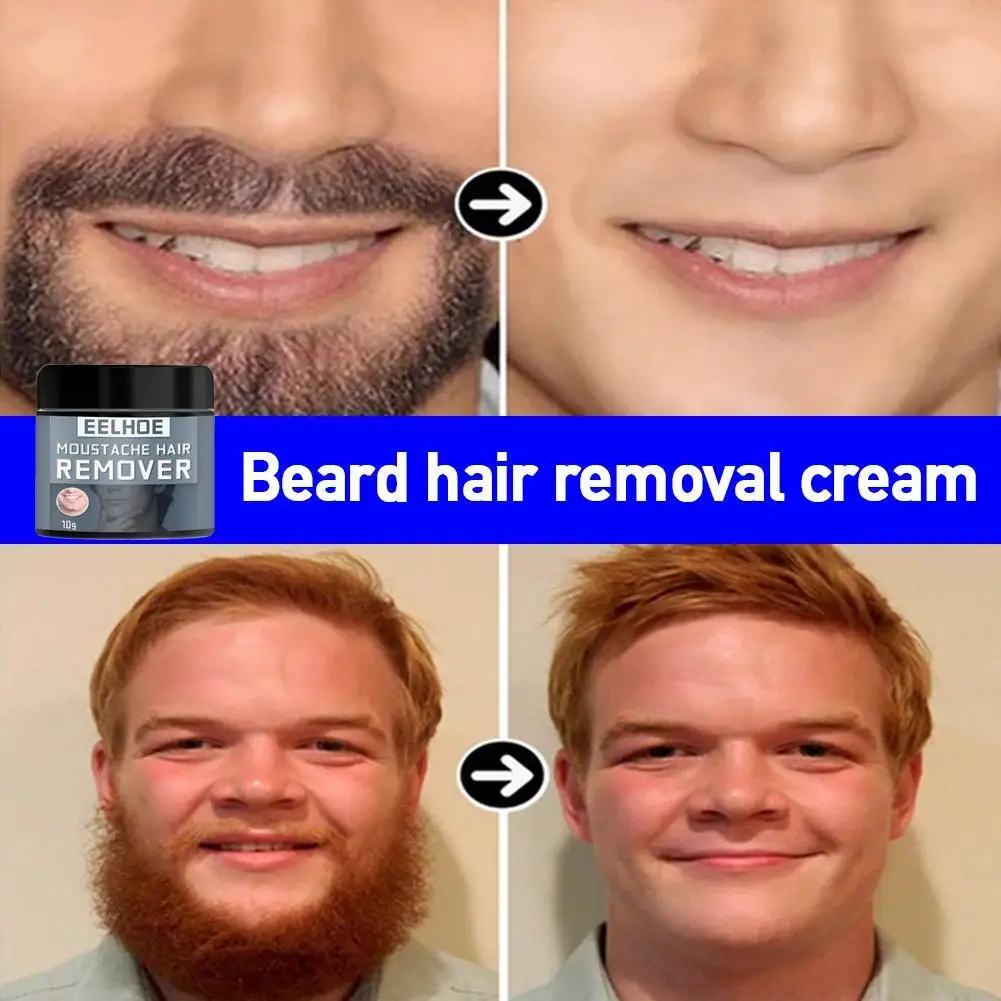 Men Beard Hair Removal Cream SnazzyHealthlyBeauty
