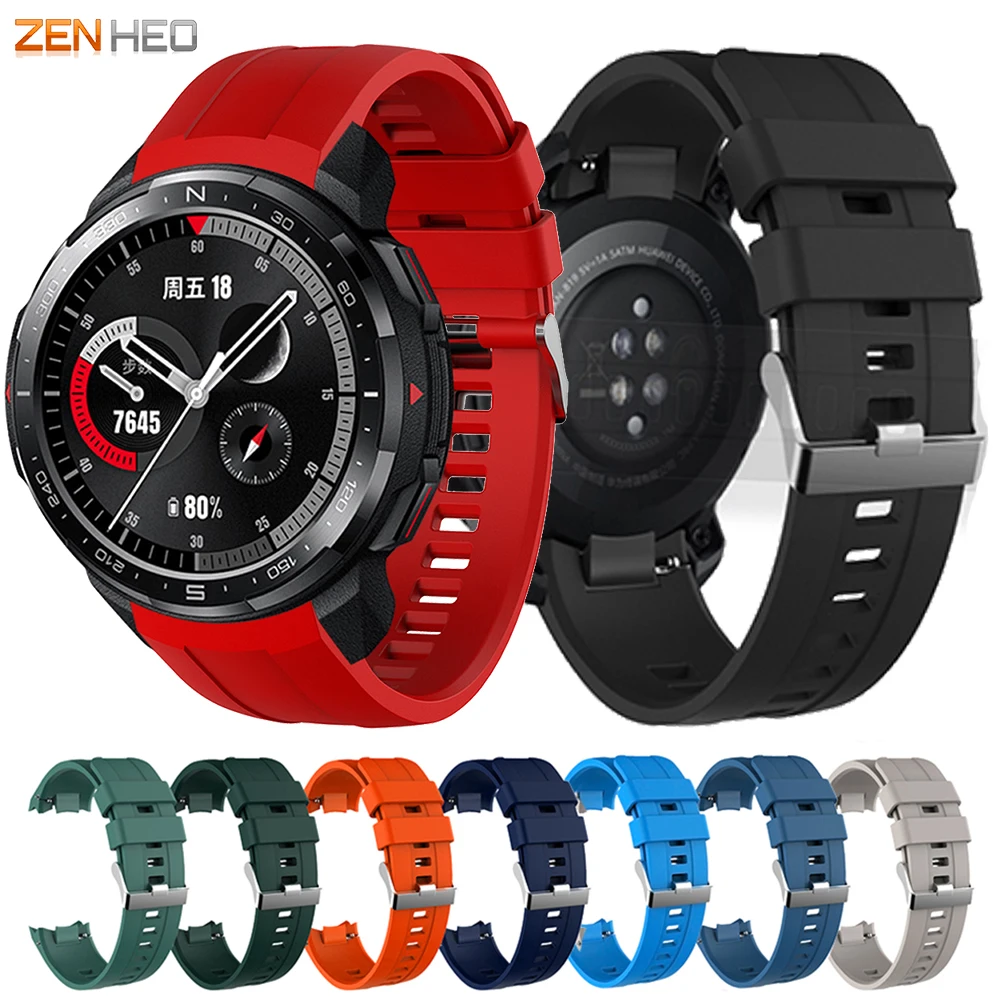 

Silicone Strap For Huawei Honor Watch GS Pro Smart Watch Band