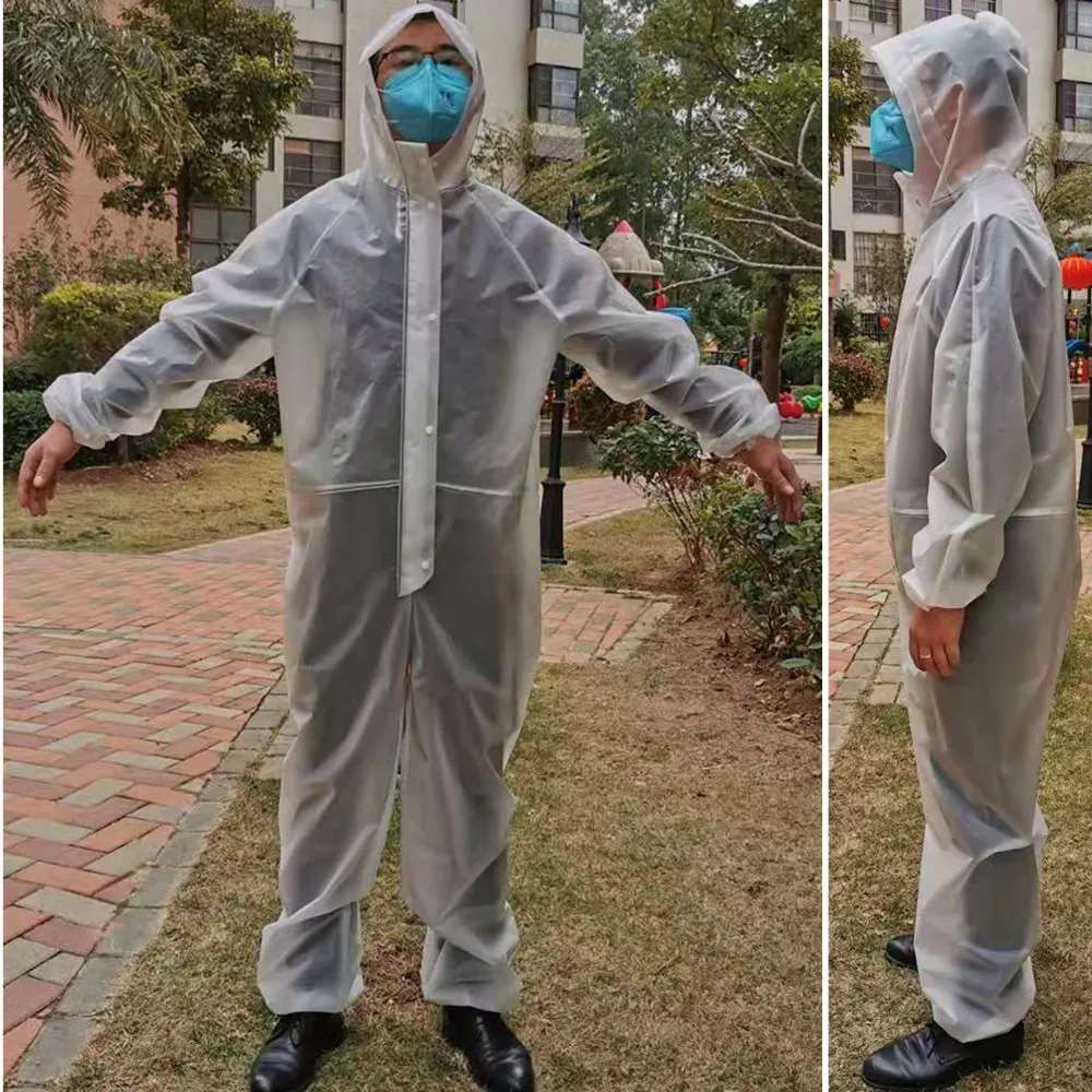 

Protection Suit Chemical Protective Clothing Epidemic Prevention Isolation Waterproof Non-Disposable Dustproof Clothes Raincoat