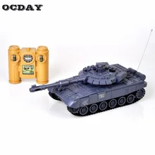 1:28 RC Tank 27Mhz Infrared RC T90 Tank Remote Control Tank Remote Toy with Musical Flashing for Child Kids Boy hi rc scolopendra infrared remote control centipede toy