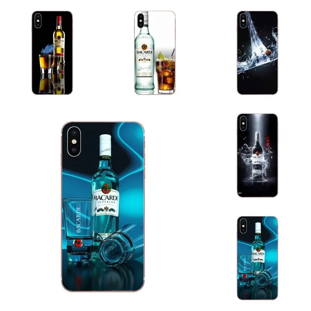 

Soft TPU Ultra Thin Bacardi Bat For Apple iPhone 4 4S 5 5C 5S SE 6 6S 7 8 Plus X XS Max XR