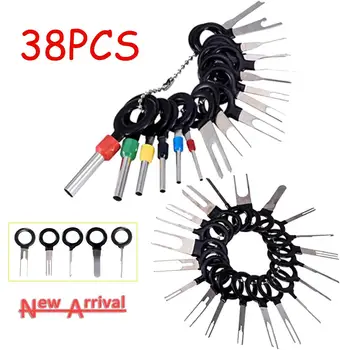 

11/21/36/38PCS Terminal Removal Tool Car Electrical Wiring Crimp Connector Pin Extractor Kit