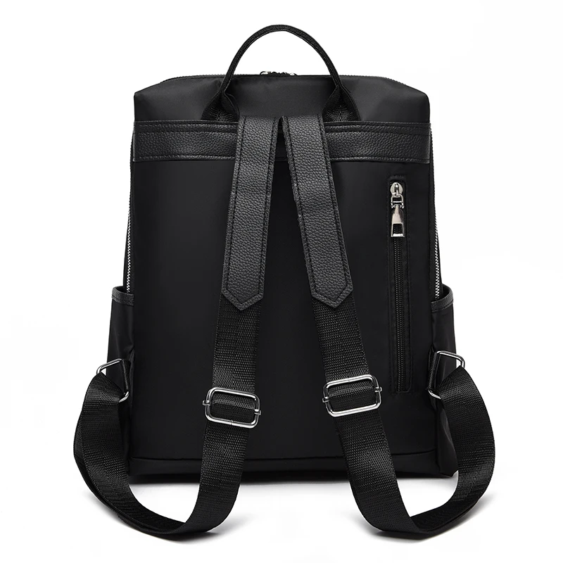 Новинка, женские мягкие Роскошные рюкзаки из Оксфорда, Mochila Feminina, простая сумка для книг на молнии, Большой Вместительный рюкзак для отдыха и путешествий