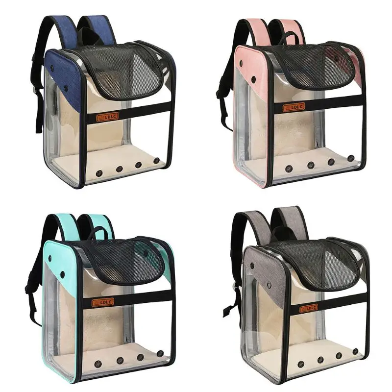 

NoEnName_Null Expandable Cat Carrier Backpack Space Capsule Transparent Bubble Pet Bag