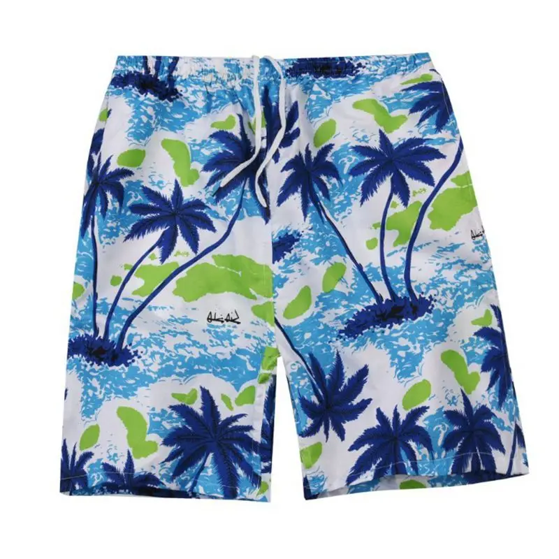 New Summer Casual Shorts Men Printed Beach Shorts Quick Dry Board Shorts Pants