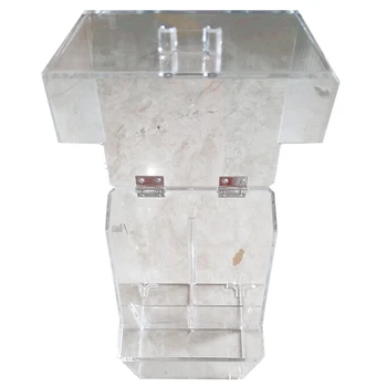 

Clear Makeup Brushes Box Cosmetic Storage Box Beauty Brush Container Pencil Lipstick Holder Makeup Tools Storage Box with Lid Co