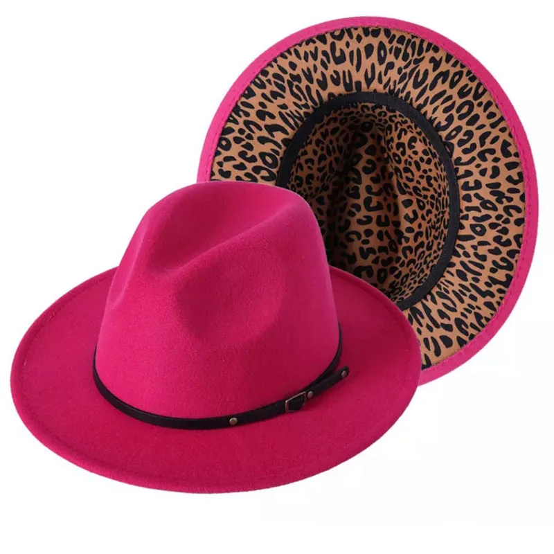Wool Felt Fedora Hats Women 