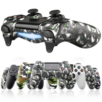 

For PS4 Controller Bluetooth Gamepad for Playstation Dualshock 4 Wireless Joystick Gamepads for PS4/PS4 Pro Silm PS3 PC Game Pad