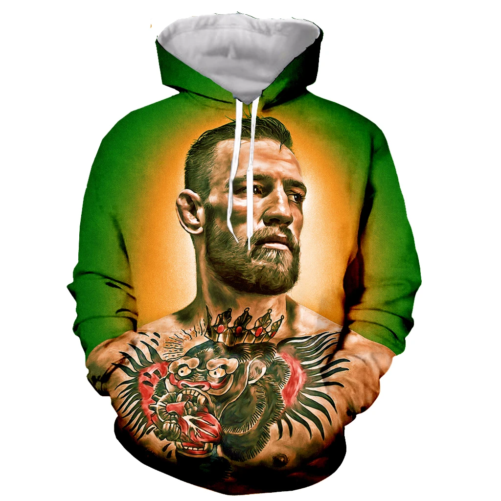 Conor McGregor модные с длинным рукавом 3D печати
