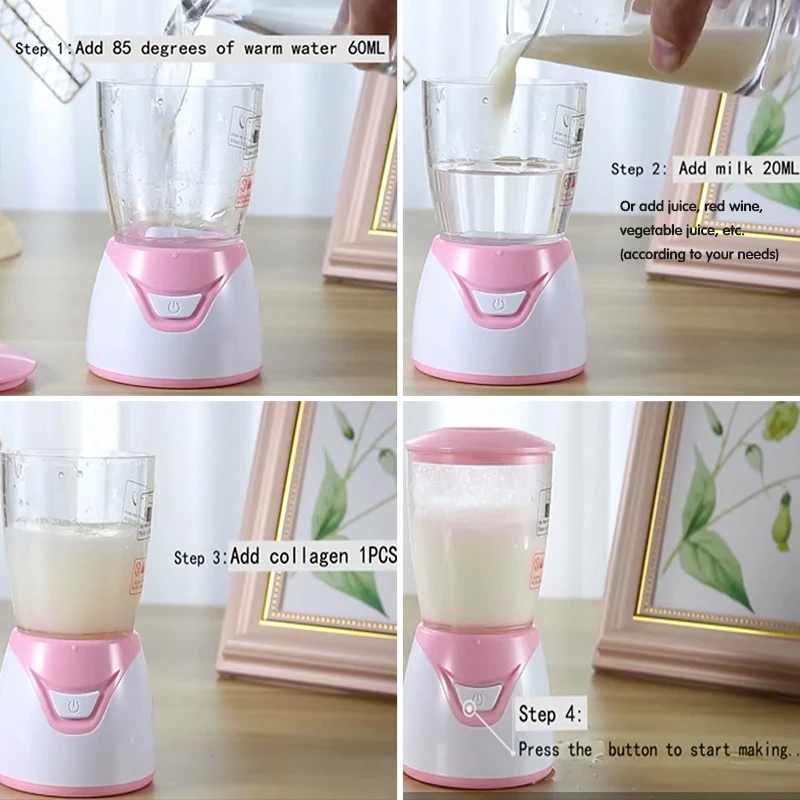 Automatic Face Mask Machine DIY Fruit Natural Collagen Facial Masks Maker Therapy Face Mask Machine Beauty 3