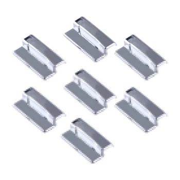 

7pcs ABS Chrome Window Lift Button Sequins Cover Trim Cap Decoration fit for Cadillac ATS XTS SRX