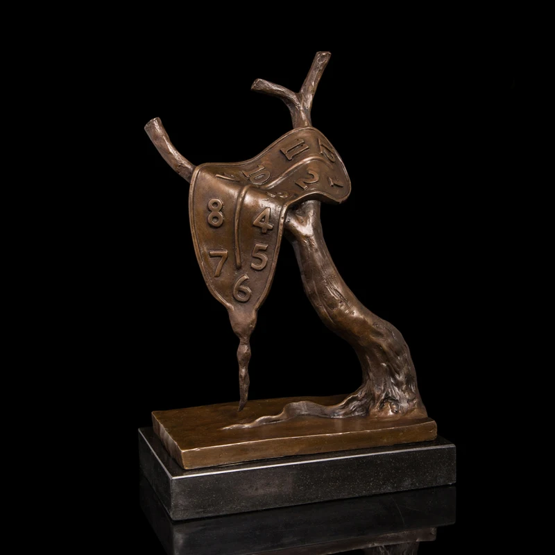 Статуэтка ArtsHom DS 614 бронзовая абстрактная известная старинное бронзовое дерево с