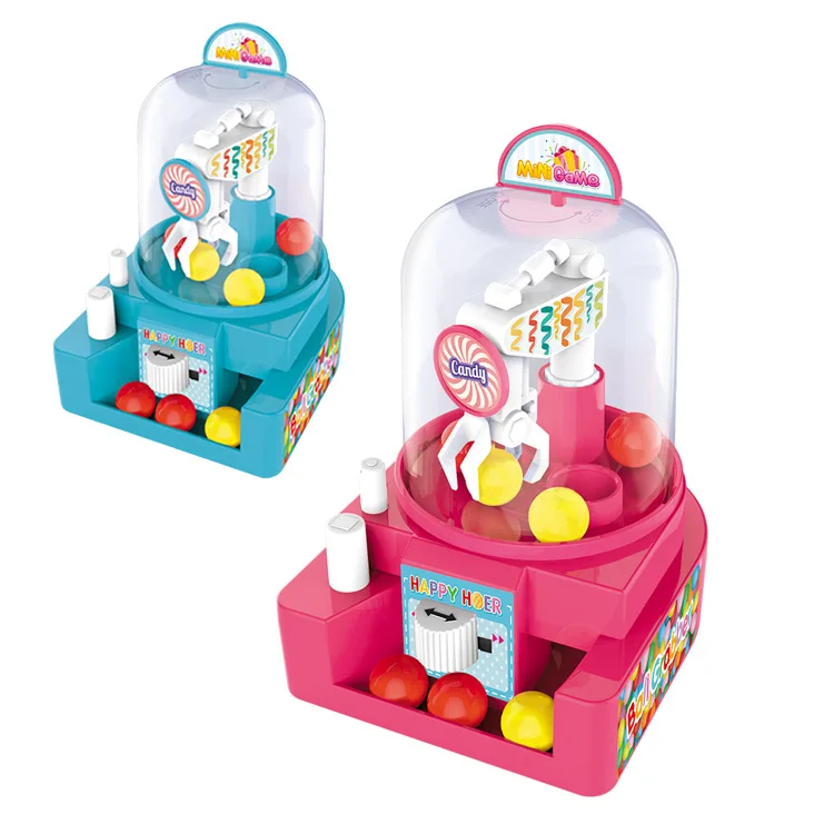 Halloween Christmas Toy jia dou Machine Clip Sugar-Catch Crane Machine Mini Machine Not to Give Candy Mischief Toy Candy Machine