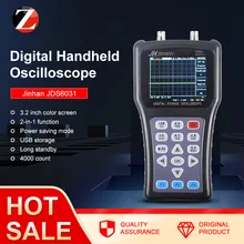 Taşınabilir dijital el depolama osiloskop JDS60311CH 30M JDS6052S 2CH 50M 200msa/S sinyal jeneratör desteği 5 dil