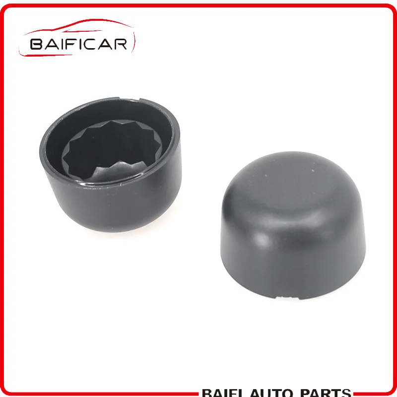 Baificar Brand Genuine 2 Pcs Windshield Wiper Lever Screw Decorative Nut Cover 268511 For