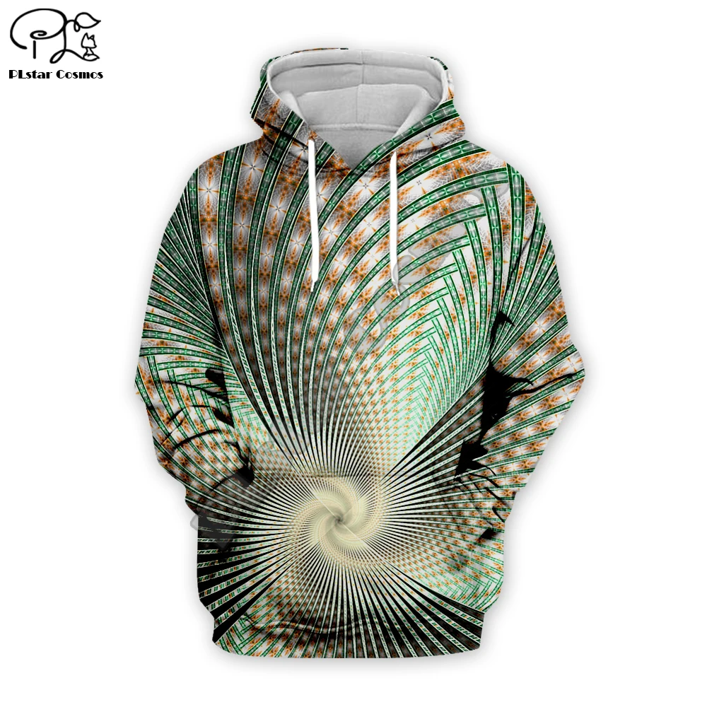 3D психоделические толстовки Триппи граффити печати пуловер с капюшоном красочные картины для мужчин женщин плюс размер Толстовка спортивный костюм CO-014 - Цвет: HO010