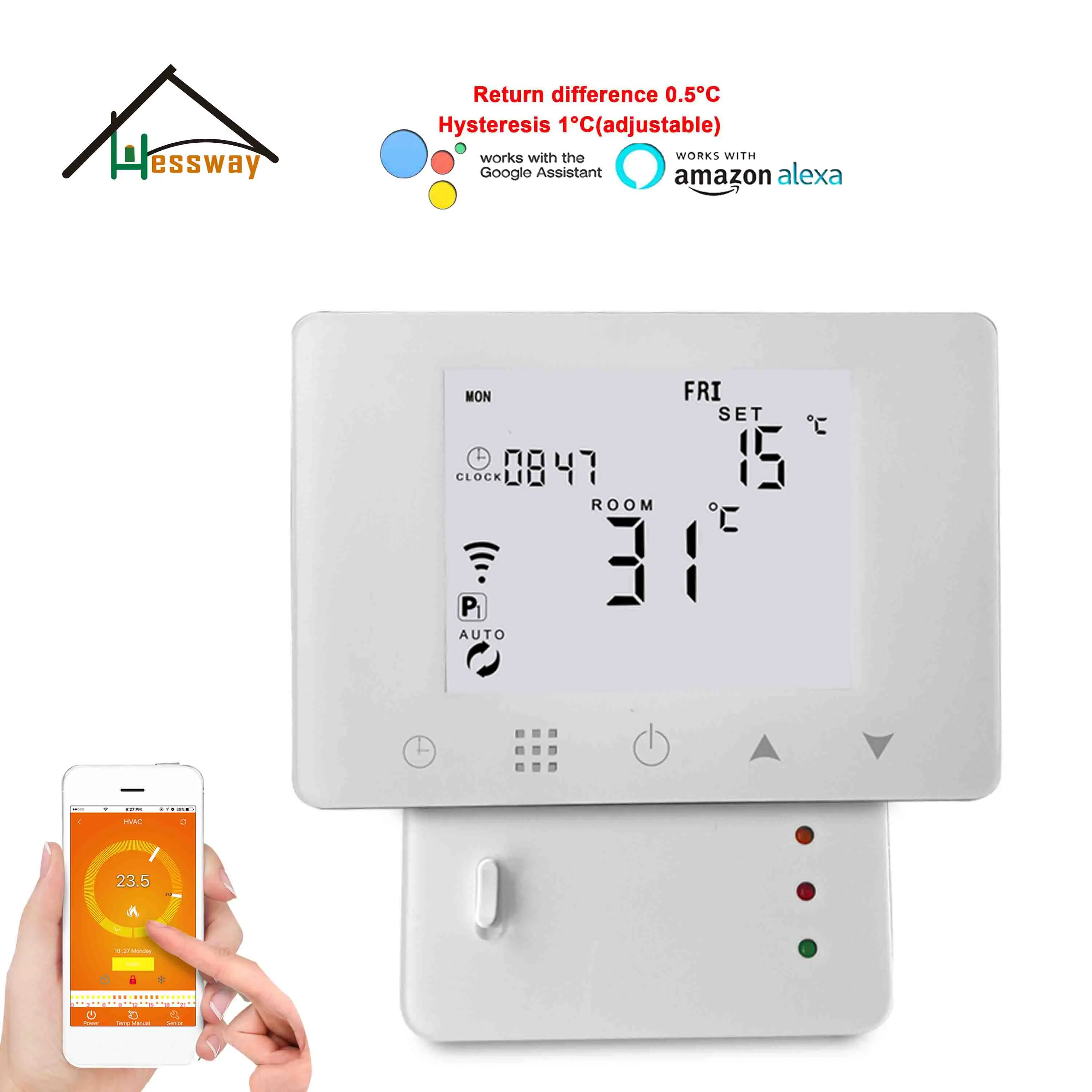 NC/без водяной клапан электрический привод приложение WI FI & RF Беспроводной