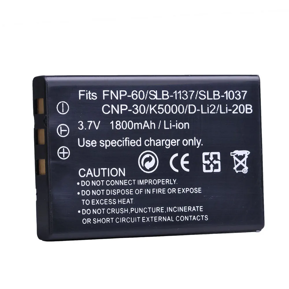 small button batteries 2Pack FNP-60 FNP60 Battery and LED Wall Charger for Fujifilm FNP-60 Kodak KLIC-5000 Samsung SLB-1137 Olympus LI-20B FinePix 50i lithium battery pack