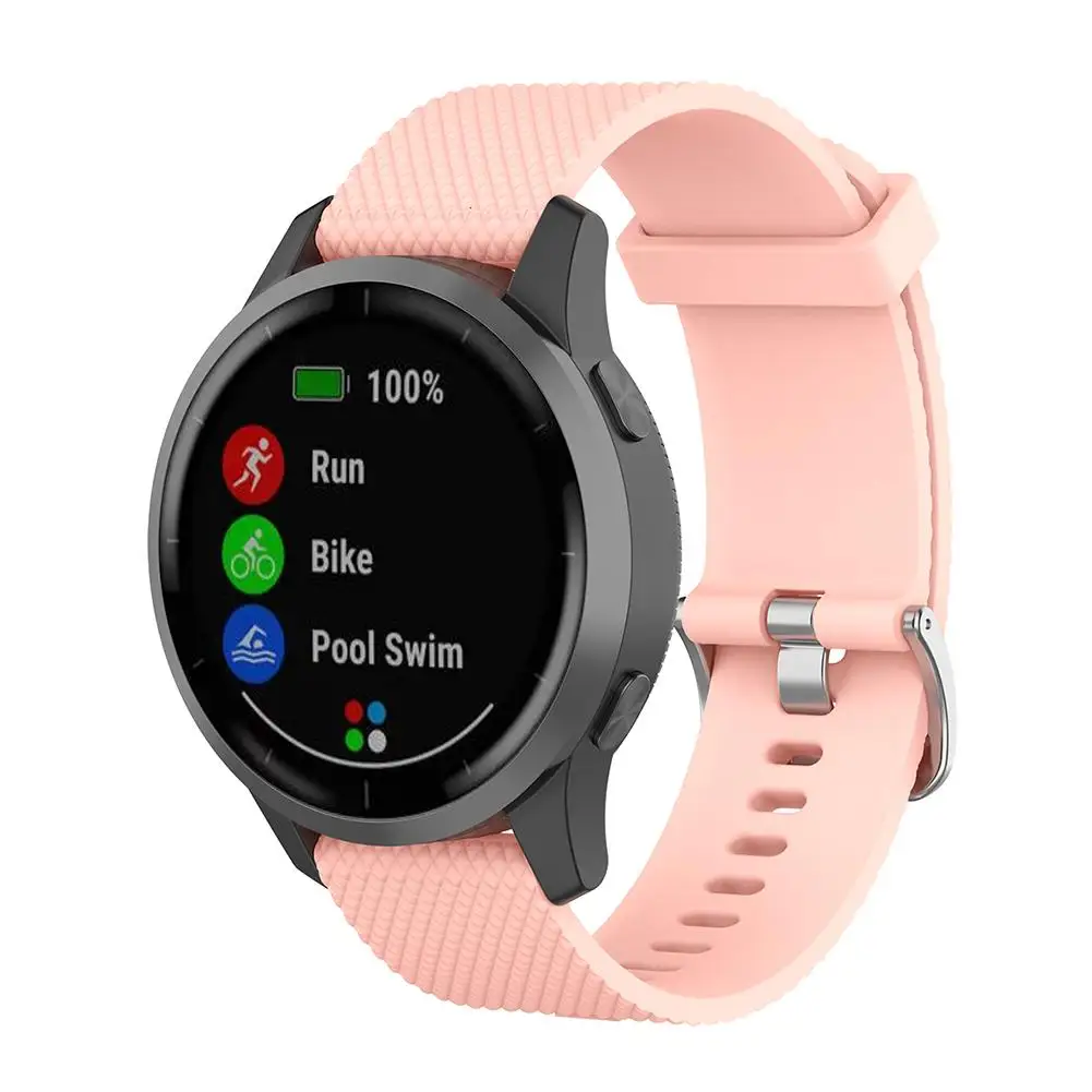Garmin Vivoactive 4 Fenix 5 Forerunner 945 935 Quatix 5 gps умный Браслет мягкий силиконовый спортивный ремешок для часов