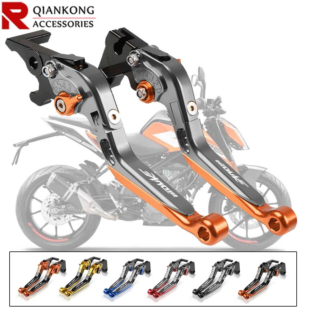 

CNC Motorcycle Brake Clutch Levers For KTM 200 DUKE 2014-2015 Scrambler Adjustable Lever Folding Moto Accessories 2014 2015