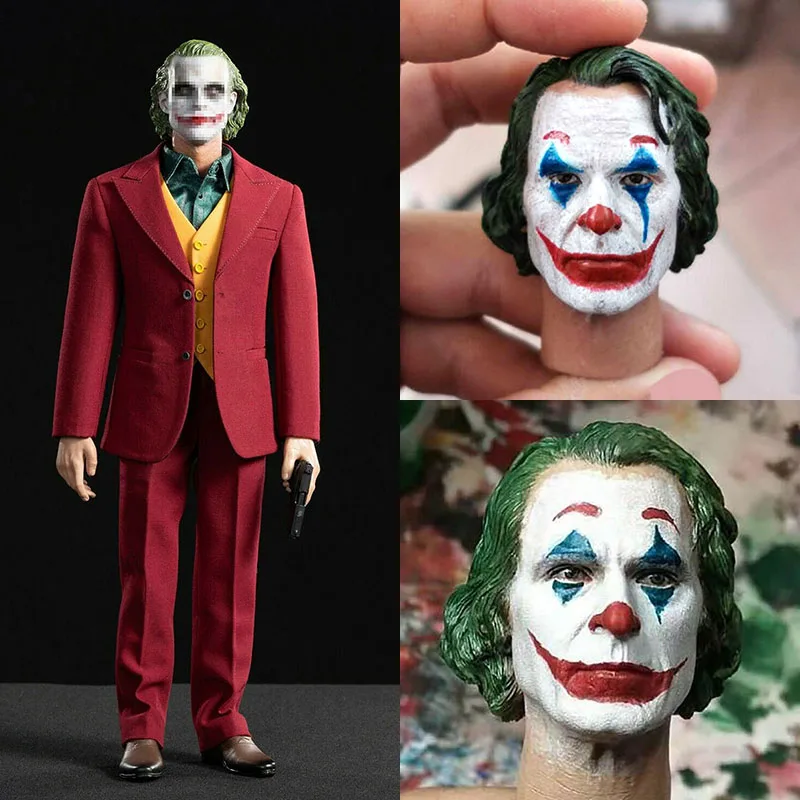 Figurine Joker Joaquin Phoenix Version Clown - Hot Toys 16cm - Neuf - Collection DC