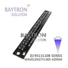 110 Вт 30 градусов, УФ клей отверждения, маркировочная машина, этикетка принтер, УФ струйный принтер отверждения светодиодный модуль